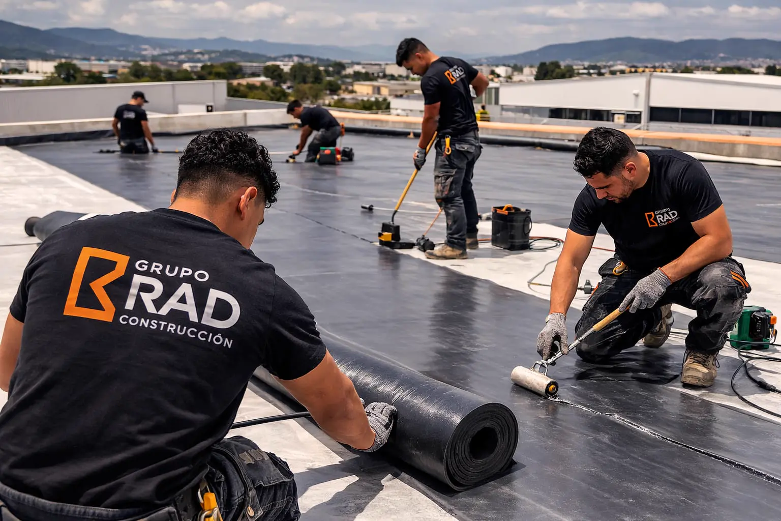 Impermeabilización Industrial — Grupo RAD Construcción